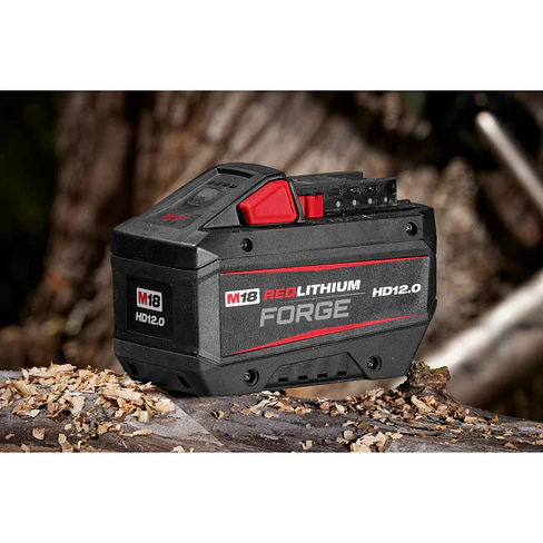 Kit Batería Milwaukee M18 FORGE 12 Ah c/ Cargador Rápido + Batería FORGE 8Ah 10