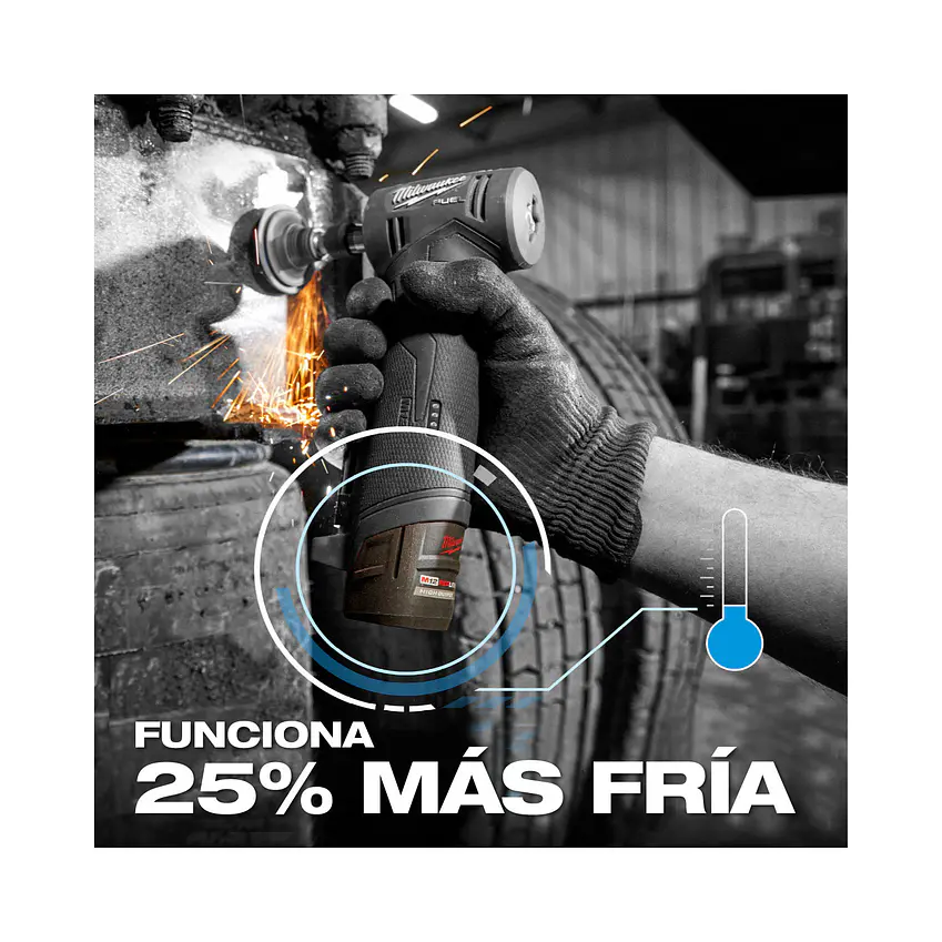 Pack 2 Baterías Milwaukee M12 High Output CP 2.5 Ah + Cargador 7