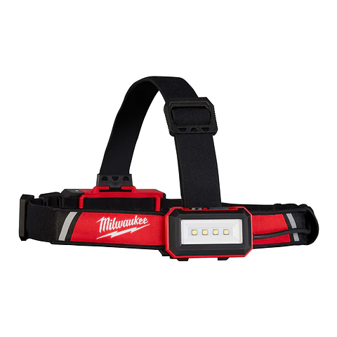Linterna Frontal Para Casco Recargable Milwaukee 600 lúmenes IP54 2115-21