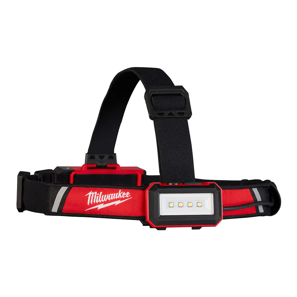 Linterna Frontal Para Casco Recargable Milwaukee 600 lúmenes IP54 2115-21 2