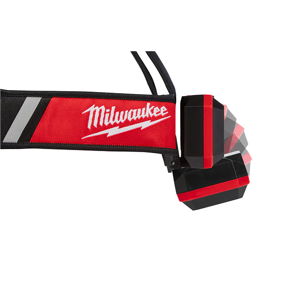 Linterna Frontal Para Casco Recargable Milwaukee 600 lúmenes IP54 2115-21 3
