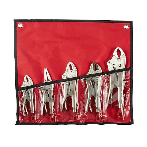 Set 5 Caimanes De Presión Milwaukee Torque Lock 48-22-3695