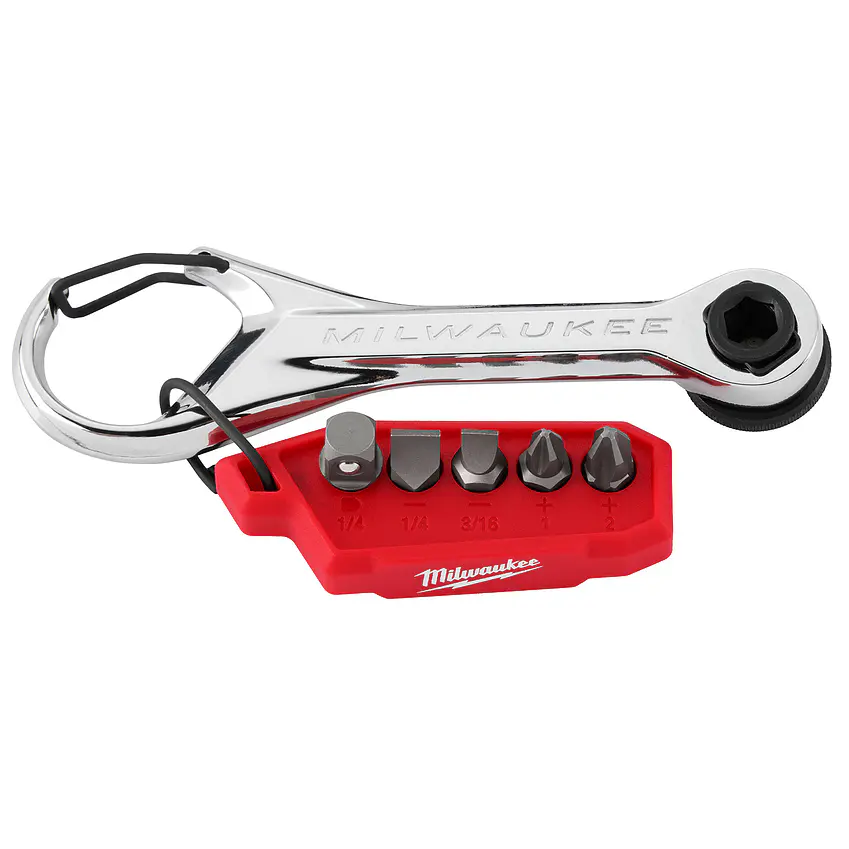 Mini Chicharra Milwaukee 7 en 1 Multi Punta Tipo Llavero 48-22-2950 1