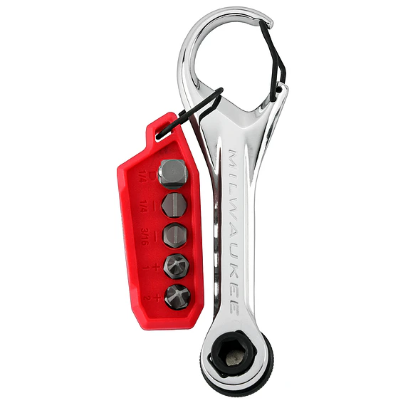 Mini Chicharra Milwaukee 7 en 1 Multi Punta Tipo Llavero 48-22-2950 2