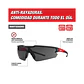 Pack 3 Lentes De Seguridad Milwaukee Oscuros Anti Rayas 48-73-2054 - Miniatura 7