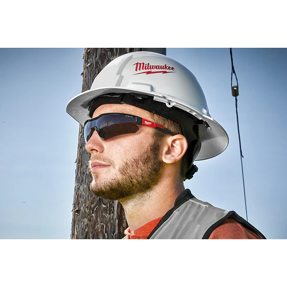 Pack 3 Lentes De Seguridad Milwaukee Oscuros Anti Rayas 48-73-2054 6