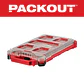 Organizador Compacto Milwaukee PACKOUT Bajo Perfil 48-22-8436 - Miniatura 3