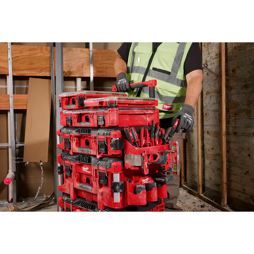 Organizador Compacto Milwaukee PACKOUT Bajo Perfil 48-22-8436 10
