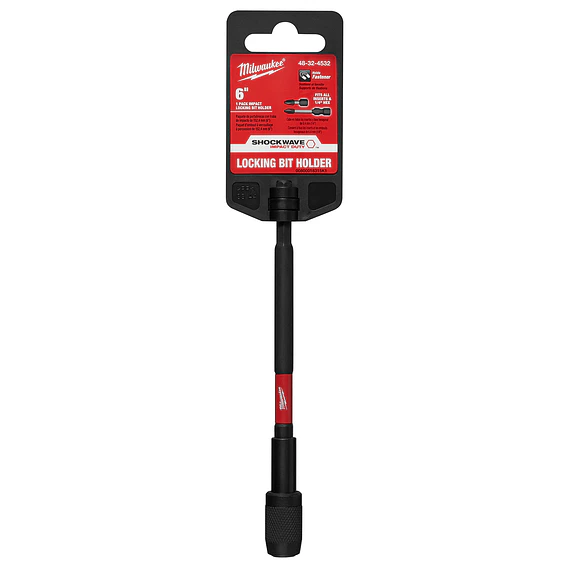 Porta Puntas Milwaukee 15 Cm Bloqueo Automático 48-32-4532 2