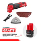 Herramienta Oscilatoria Multiusos Milwaukee M12 Fuel 2526-20 + Batería - Miniatura 1