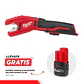Cortadora de Tubos de Cobre Inalámbrica Milwaukee M12 2471-20 + Batería - Miniatura 1