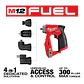 Taladro De Instalación 4 en 1 Milwaukee M12 Fuel Cabezal Intercambiable 2505-20 - Miniatura 4