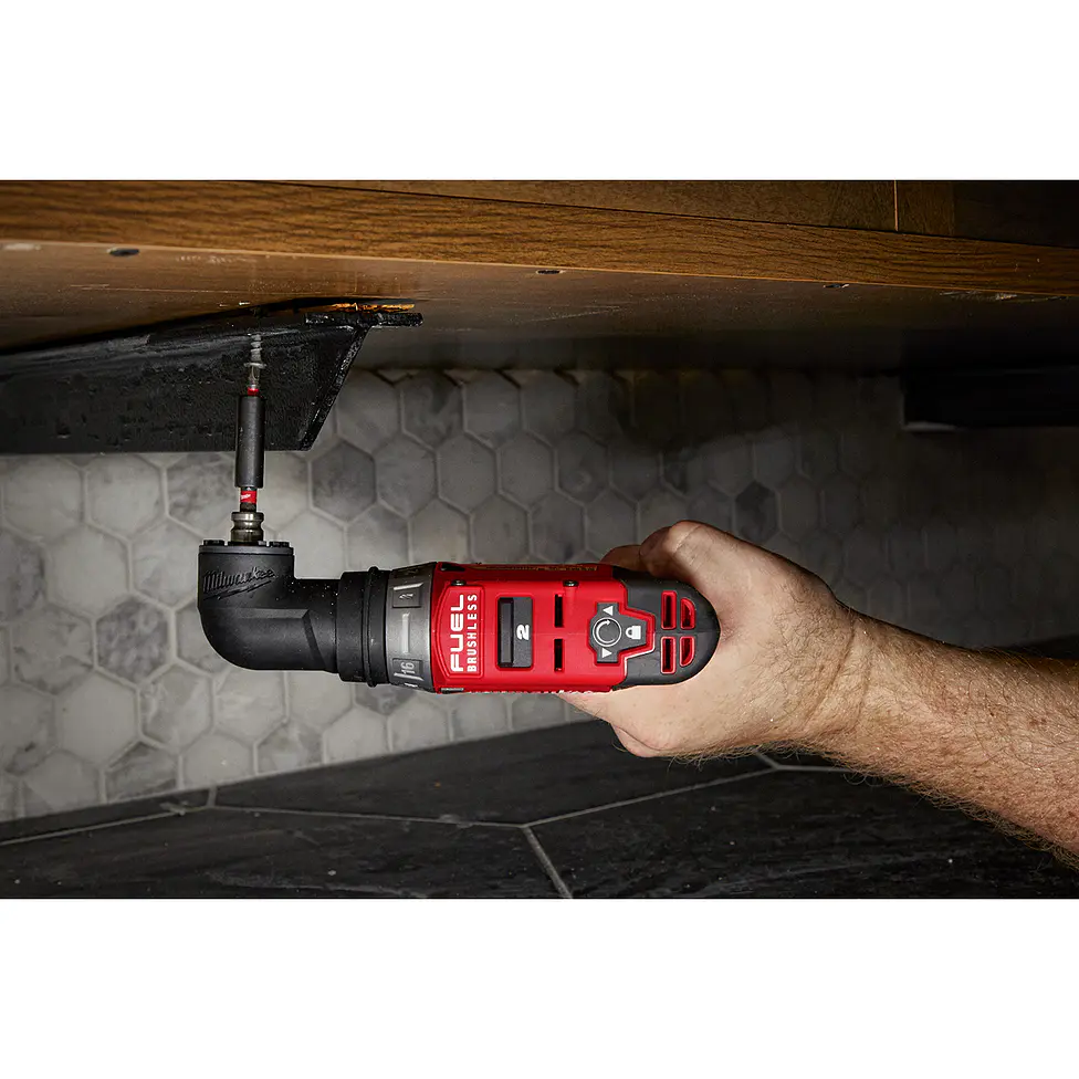 Taladro De Instalación 4 en 1 Milwaukee M12 Fuel Cabezal Intercambiable 2505-20 19