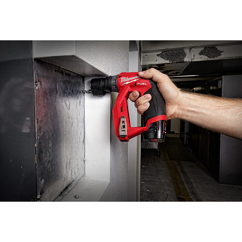 Taladro De Instalación 4 en 1 Milwaukee M12 Fuel Cabezal Intercambiable 2505-20 21