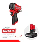 Llave de Impacto Milwaukee M12 FUEL Stubby 3/8” 745 Nm 2562-20 + Batería - Miniatura 1