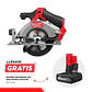 Milwaukee Sierra Circular 5-3/8 M12 Fuel 2521-20 + Batería 5 Ah - Miniatura 1