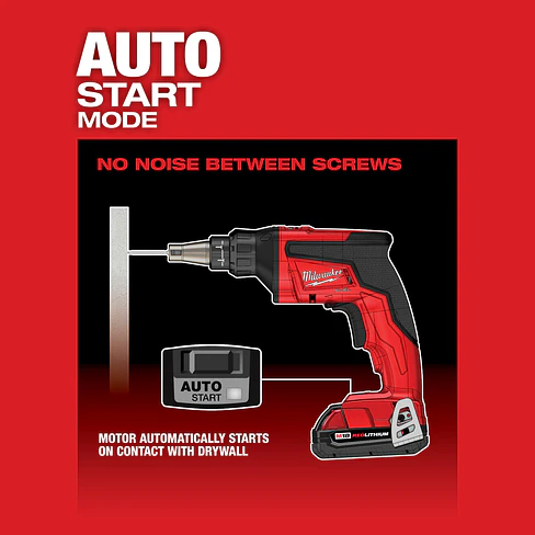  Atornillador Drywall Volcanita Milwaukee M18 FUEL 2866-20 + Batería 6