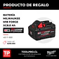 Kit Batería Milwaukee M18 FORGE 12 Ah c/ Cargador Rápido + Batería FORGE 8Ah - Miniatura 2