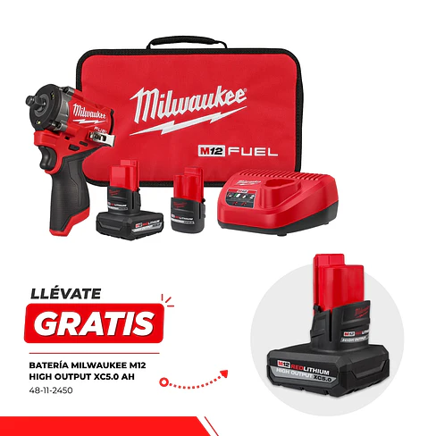 Kit Llave Impacto 1/2