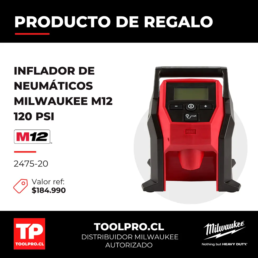 Kit Llave Impacto 1/2