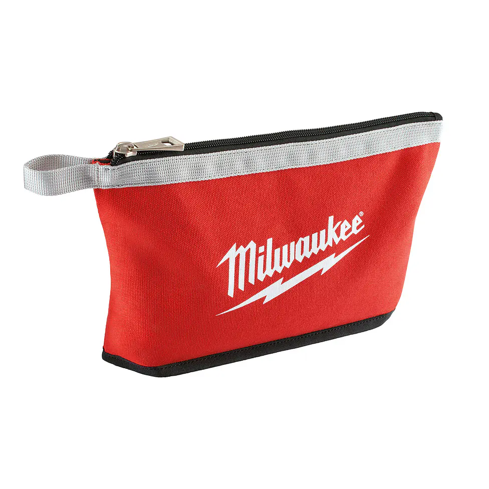 Estuche Con Cierre Milwaukee Heavy Duty Resistente Rojo/Gris 1