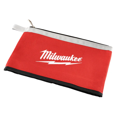 Estuche Con Cierre Milwaukee Heavy Duty Resistente Rojo/Gris 2