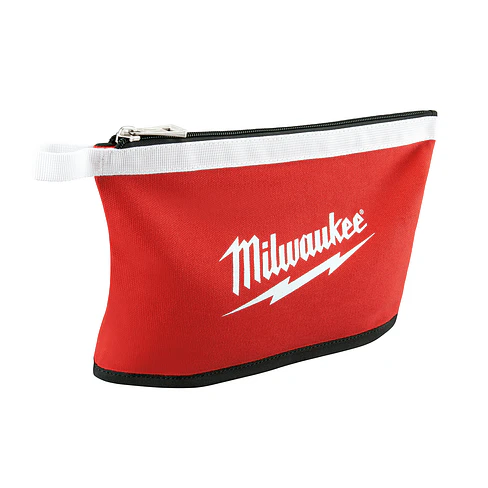 Estuche Con Cierre Milwaukee Heavy Duty Resistente Rojo/Blanco 1
