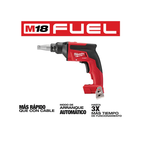 Atornillador Volcanita Drywall Milwaukee M18 Fuel 2866-20 2