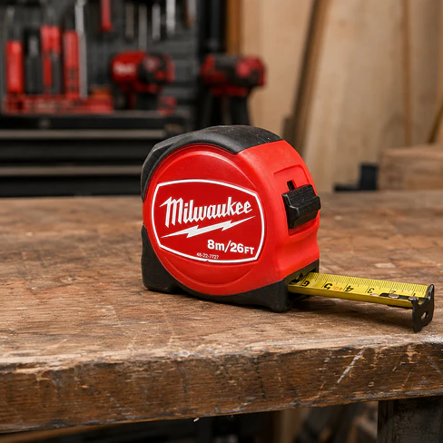 Huincha De Medir Milwaukee Compacta 8 Metros 48-22-7727 3