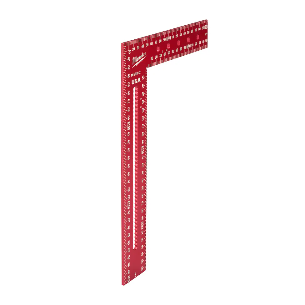 Escuadra De Aluminio Milwaukee Métrica 200 X 300 mm Mlsq1812 3