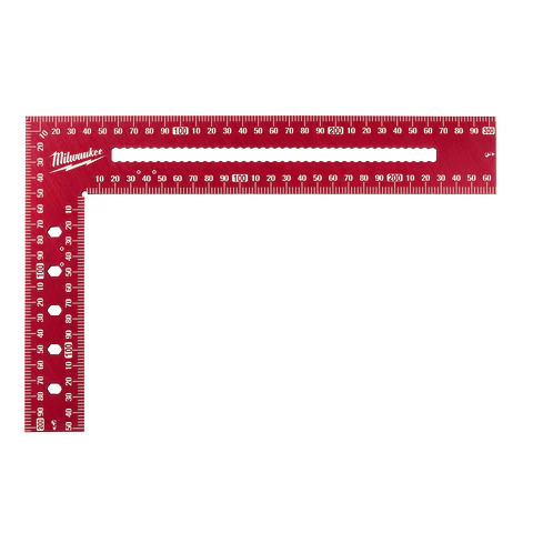 Escuadra De Aluminio Milwaukee Métrica 200 X 300 mm Mlsq1812