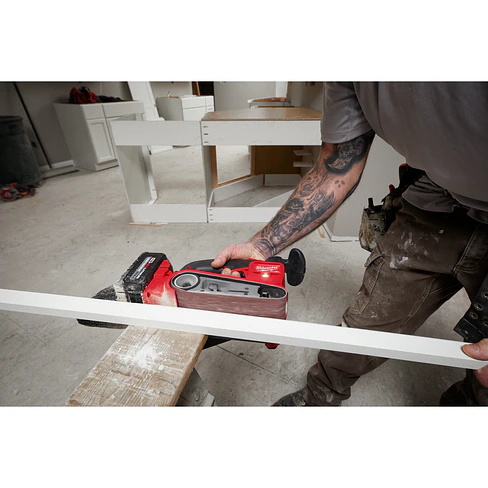 Lijadora De Banda Milwaukee M18 Fuel 3 x 18 Pulgadas 2832-20 13