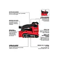 Lijadora De Banda Milwaukee M18 Fuel 3 x 18 Pulgadas 2832-20 - Miniatura 5
