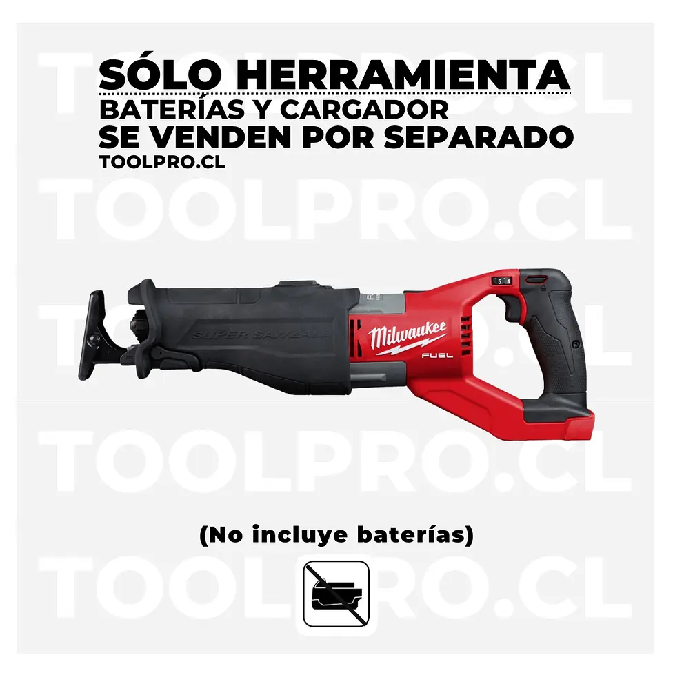 Sierra Sable Milwaukee M18 FUEL SUPER SAWZALL 2722-20 3
