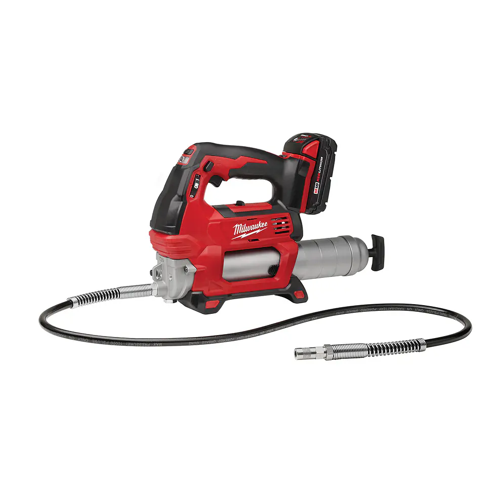 Kit Llave Impacto Milwaukee M18 FUEL Alto Torque + Grasera M18 2967-22GG 3