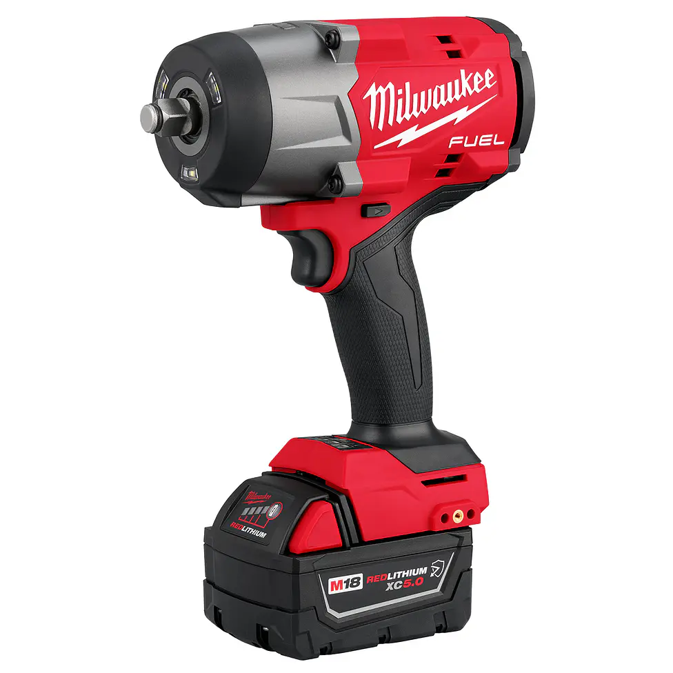 Kit Llave Impacto Milwaukee M18 FUEL Alto Torque + Grasera M18 2967-22GG 2