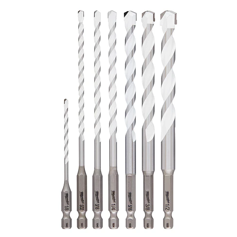 Set de Brocas Multi Material Milwaukee SHOCKWAVE 7 Pzs 48-20-8899 5