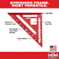 Escuadra Rápida Milwaukee 7 Pulgadas Hecha en USA Mlsq070 - Miniatura 3