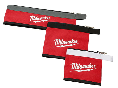 Set de 3 Estuches Organizadores Milwaukee con Cierre 48-22-8183