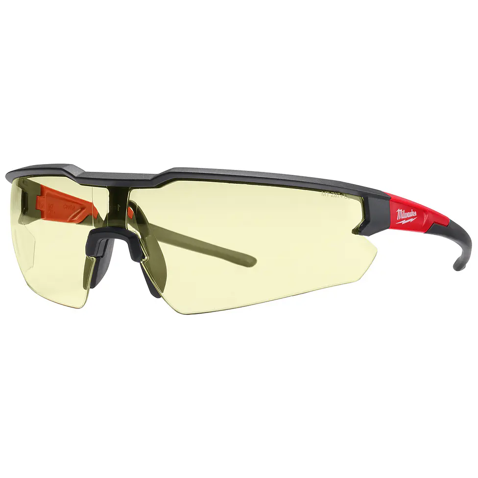 Lentes De Seguridad Milwaukee Anti Rayas Amarillo 48-73-2100 1