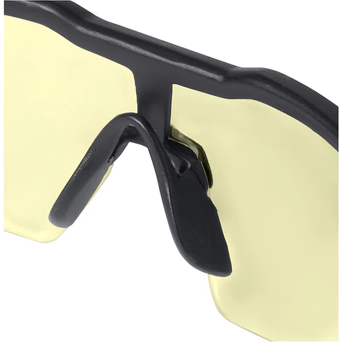Lentes De Seguridad Milwaukee Anti Rayas Amarillo 48-73-2100 4