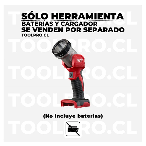 Linterna De Trabajo Milwaukee M18 Luz Led Modelo 2735-20 2