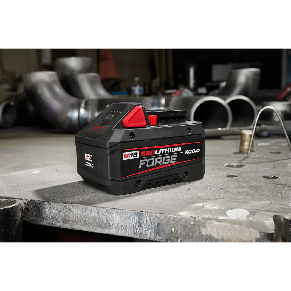 Milwaukee Batería M18 FORGE XC 8.0 Amperios/hora 48-11-1881 Sellada 10