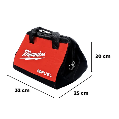 Bolso Milwaukee M12 FUEL 32 cm Heavy Duty Resistente 4
