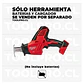 Sierra Sable Inalámbrica Milwaukee M18 HACKZALL 2625-20 - Miniatura 3