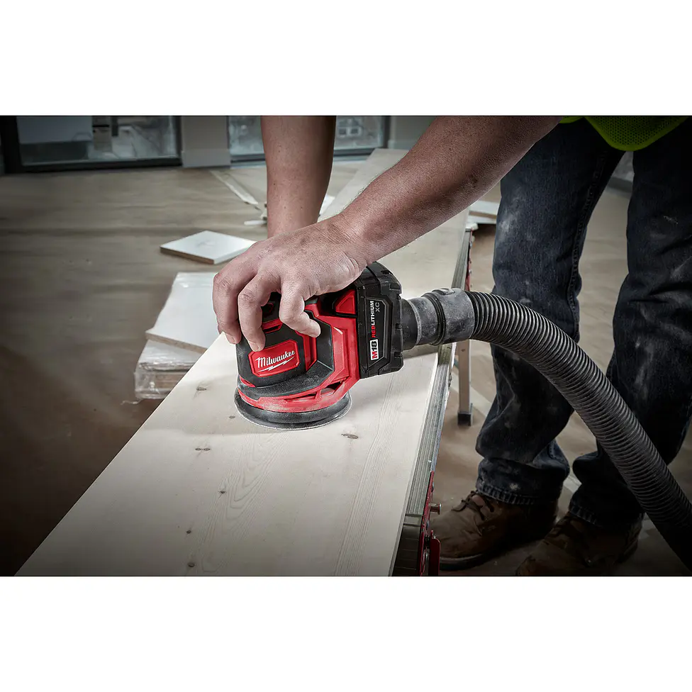 Lijadora Roto Orbital 5 Pulgadas Milwaukee M18 2648-20 8