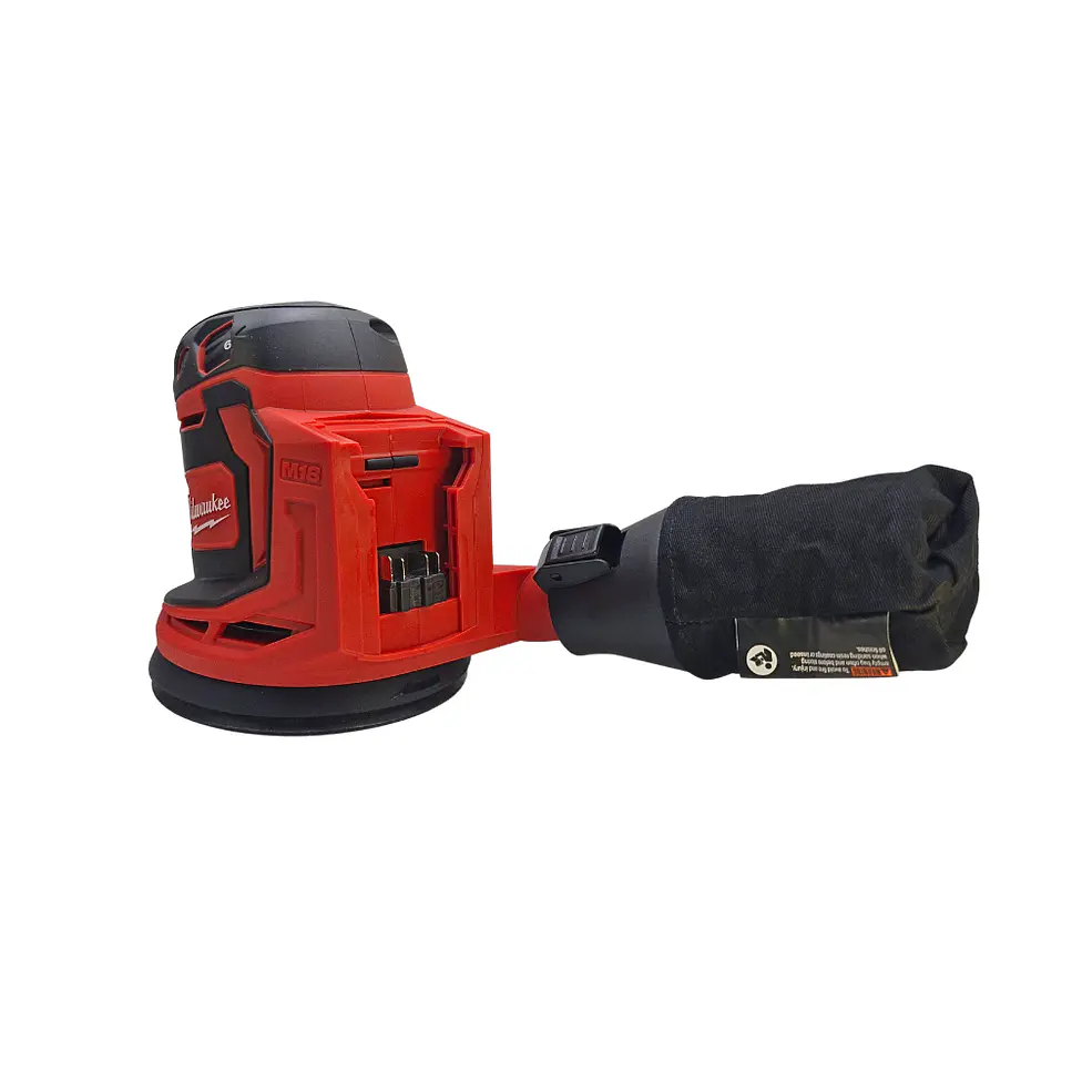 Kit Lijadora Roto Orbital Inalámbrica 5 Pulgadas Milwaukee M18 2648-20 5