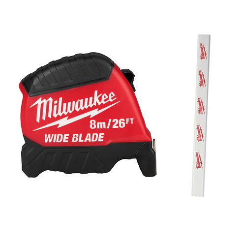 Milwaukee Huincha De Medir 8 Mt Hoja Ancha 48-22-1226 1