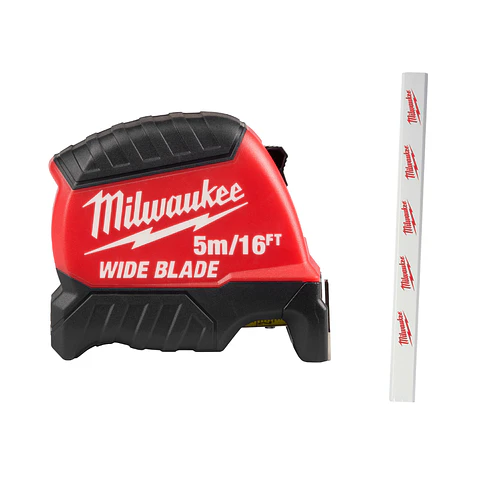Milwaukee Huincha De Medir 5 Metros Hoja Ancha 48-22-1217  1
