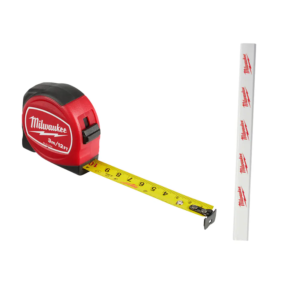 Cinta Métrica Milwaukee Compacta 3.5 Metros 48-22-7704 1